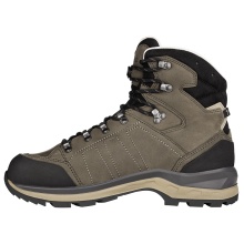 Lowa Hiking Shoes Trekker LL (Trekking, Nubuck leather, waterproof) stone/gum Men